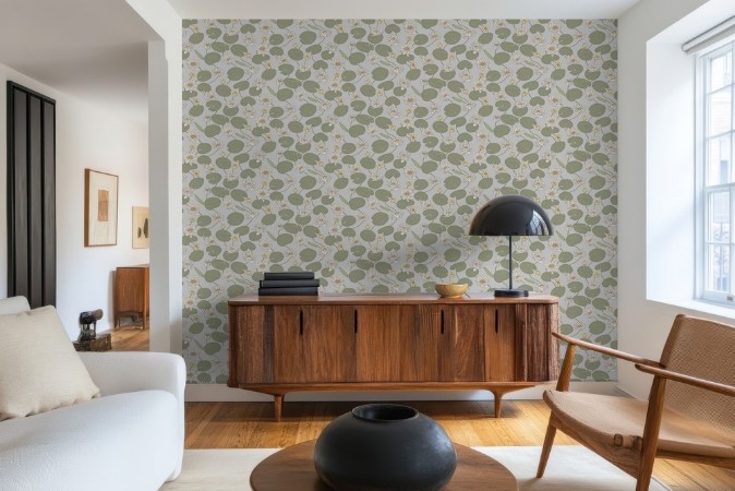 Coloring White Lotus Light Blue - 1035701-03 - 04917-01 paint Wallpassion